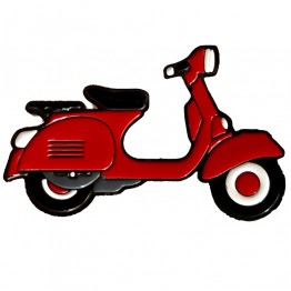 Motorcycle Pin - Red